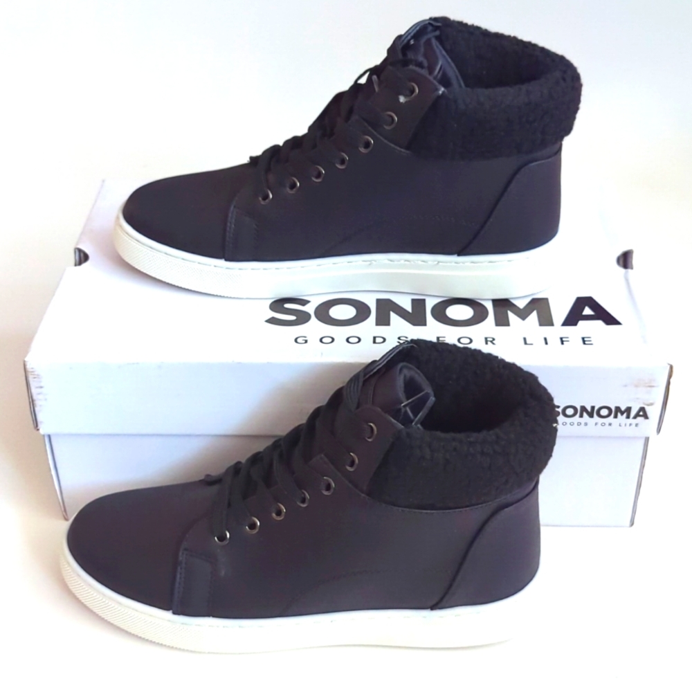Sonoma Goods For Life Kinsleyy Women's Faux-Fur High Top Sneakers